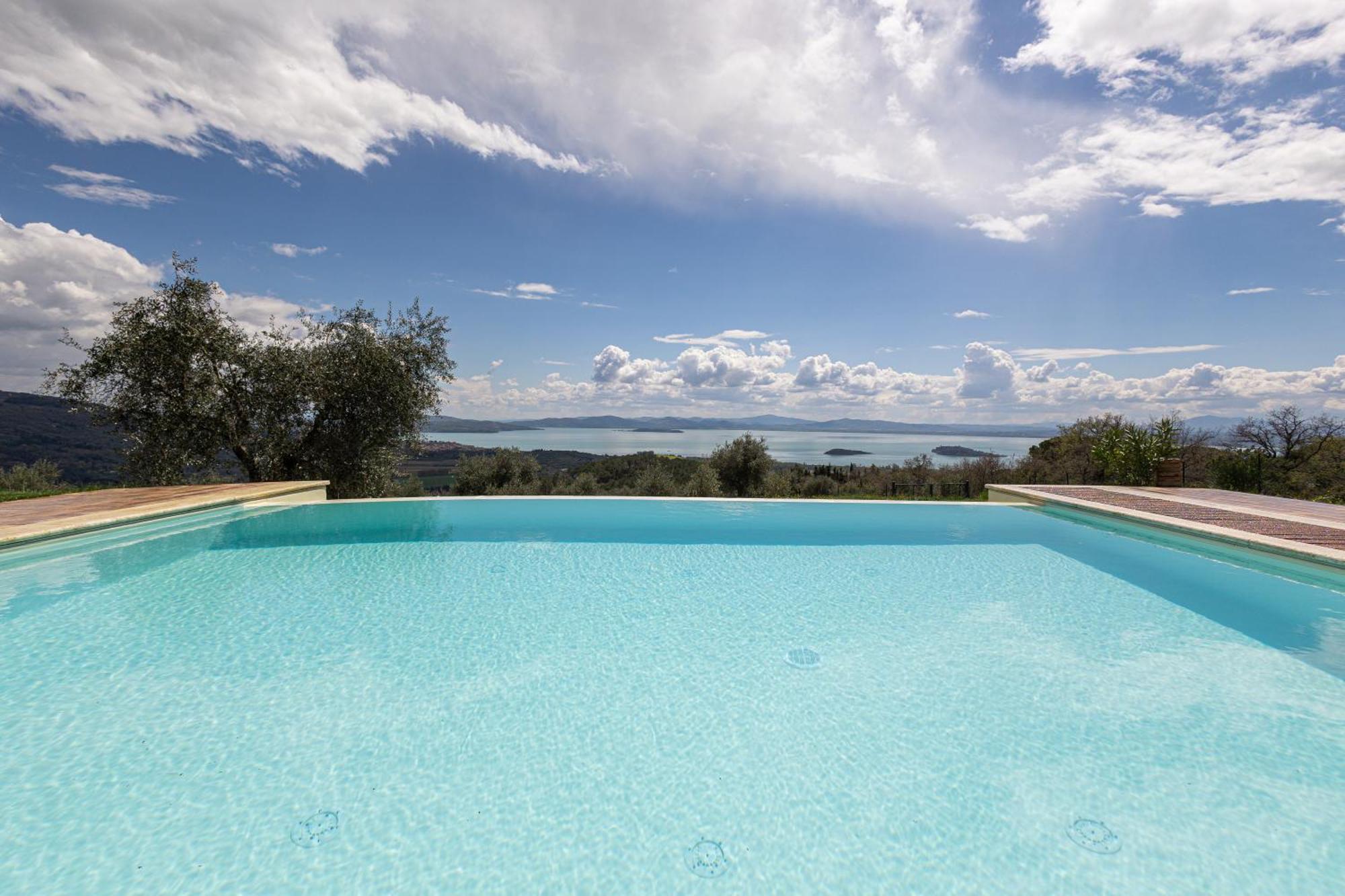 Di Colle In Colle - Country House With Private Pool Villa Tuoro sul Trasimeno Exterior foto