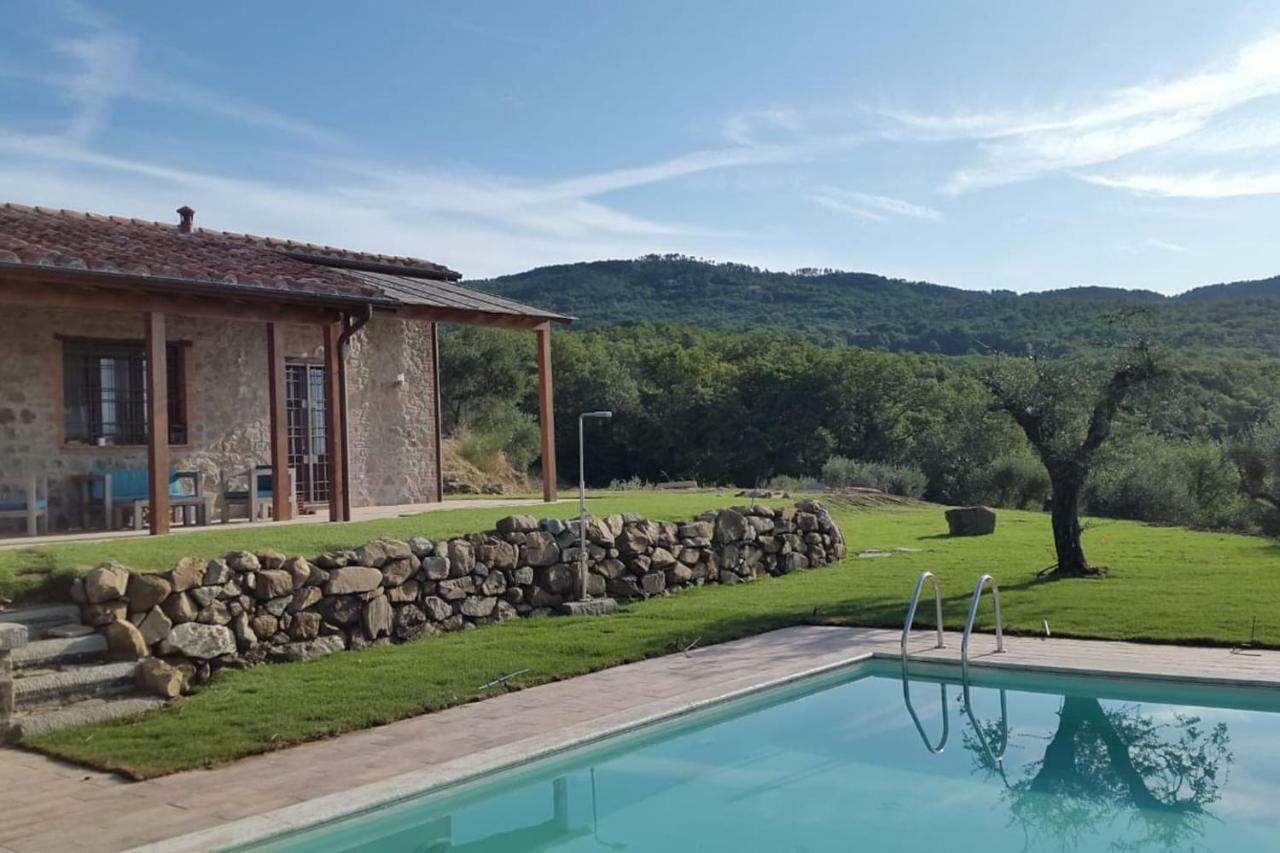 Di Colle In Colle - Country House With Private Pool Villa Tuoro sul Trasimeno Exterior foto