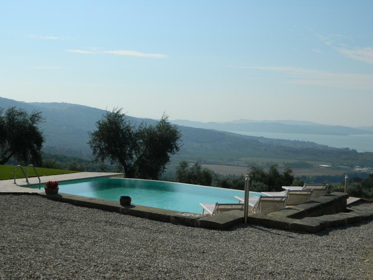 Di Colle In Colle - Country House With Private Pool Villa Tuoro sul Trasimeno Exterior foto